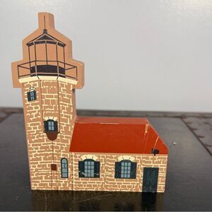 1994 The Cat's Meow Waterfront Series Sand Island Lighthouse in bag